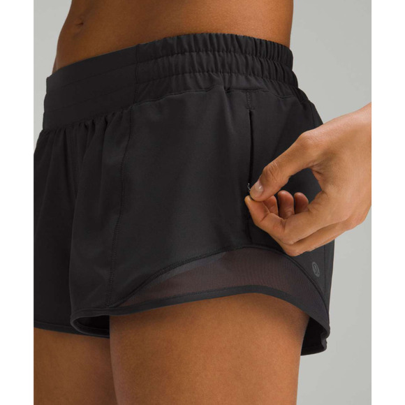 Lululemon Run Low-Rise Lined Shorts Black 8 NWOT - Picture 6 of 13